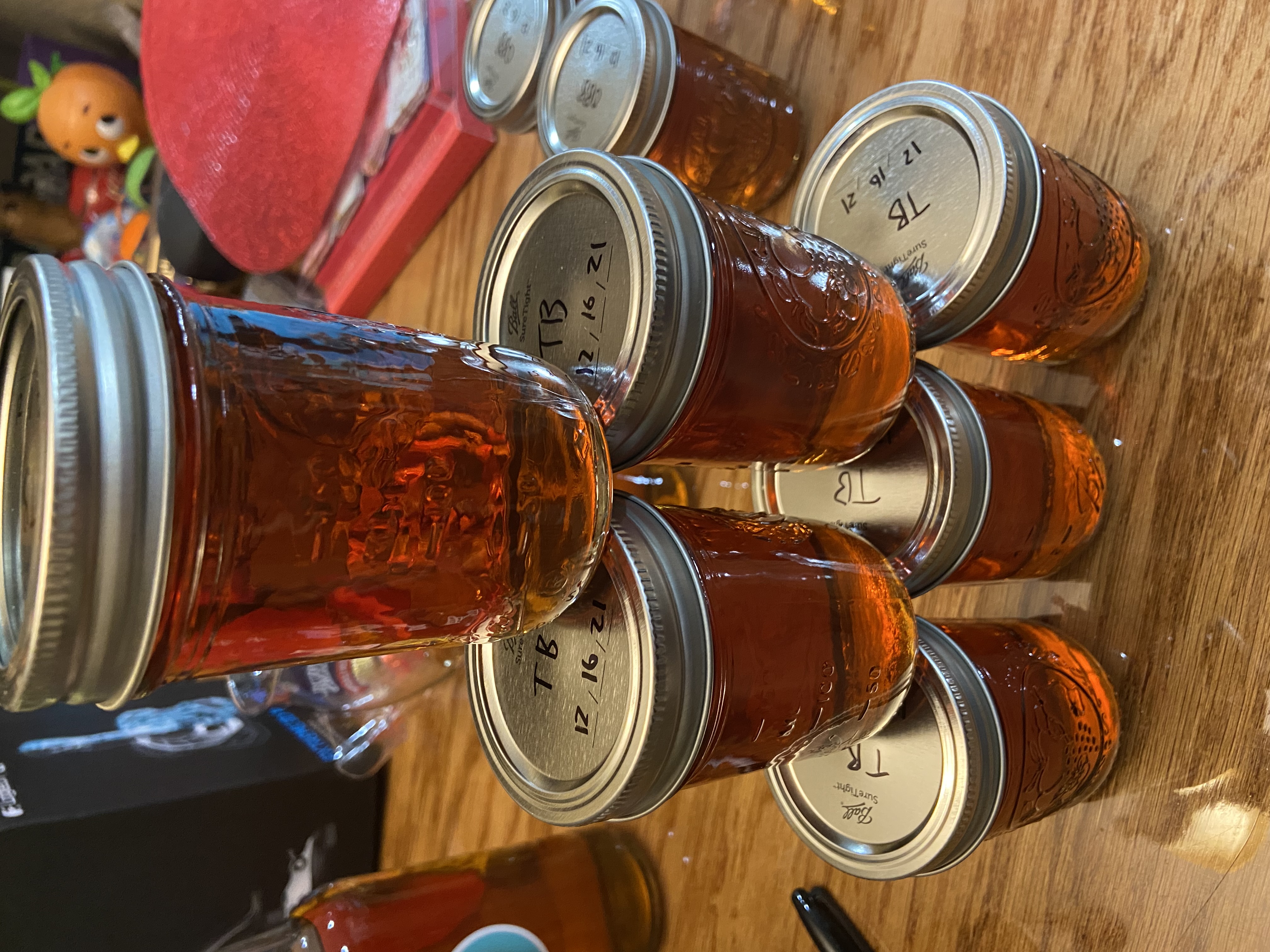 Homebrew beer or mead
